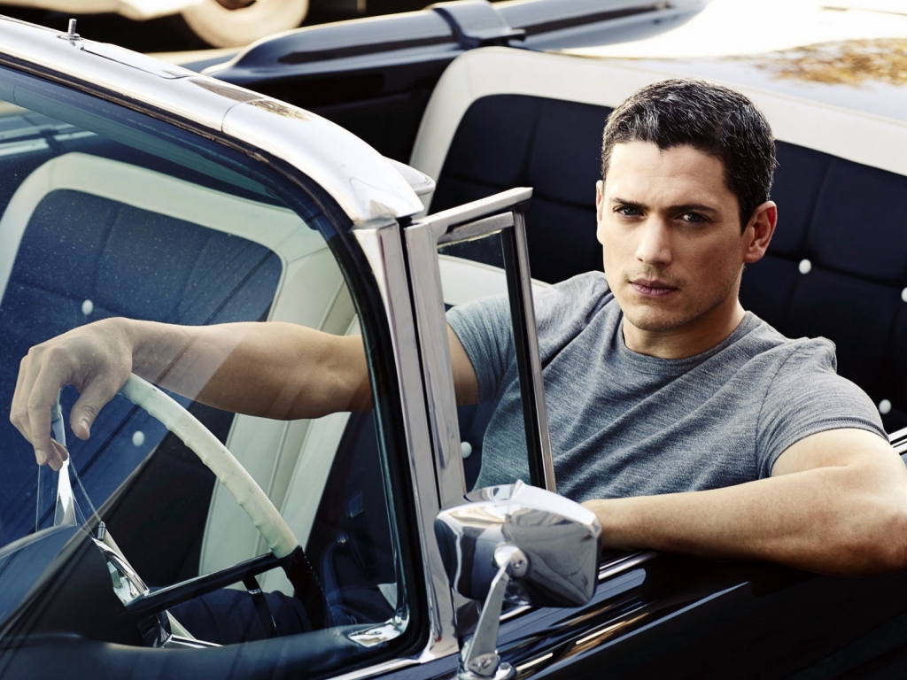 Wentworth Miller Cool for 1024 x 768 resolution