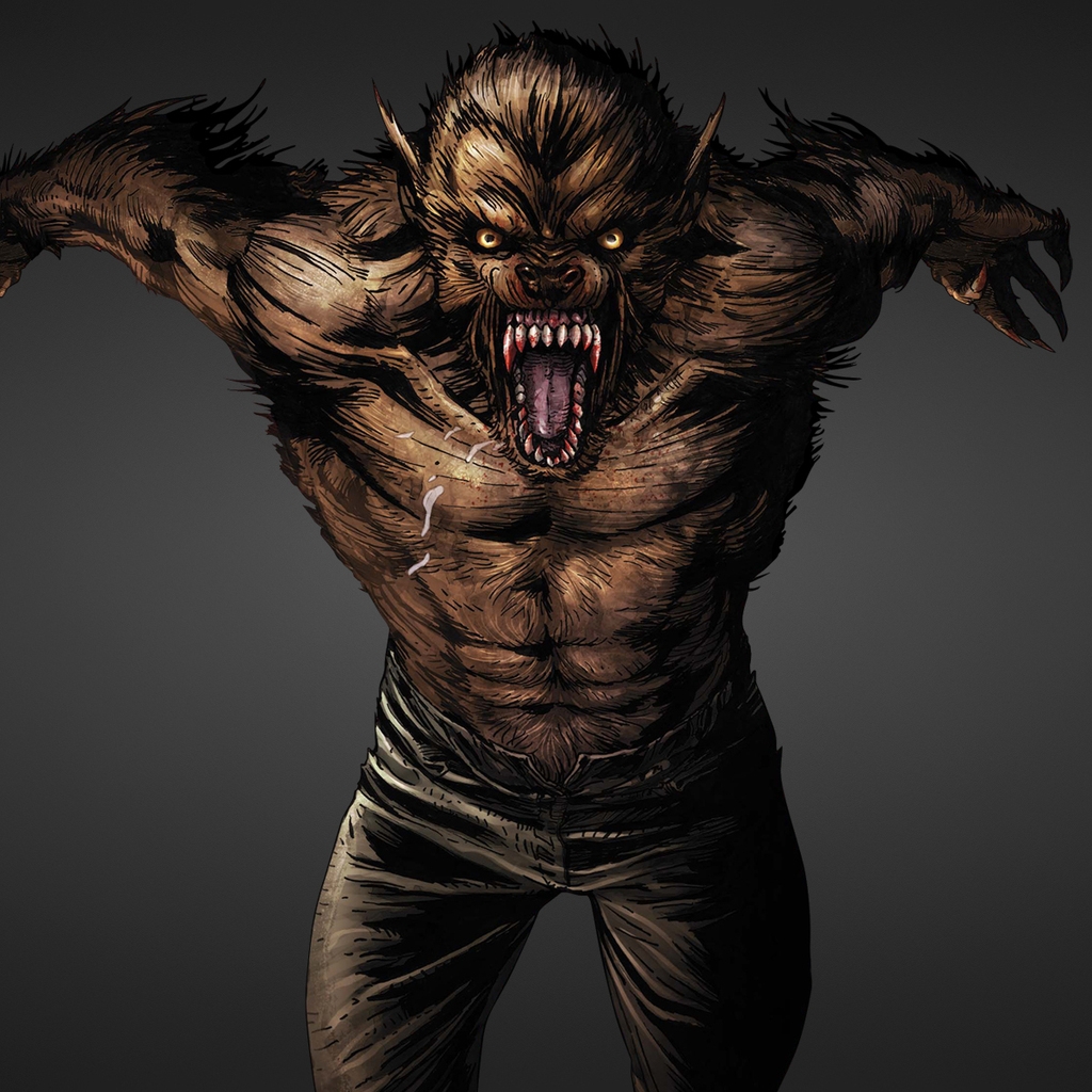 Werewolf for 1024 x 1024 iPad resolution