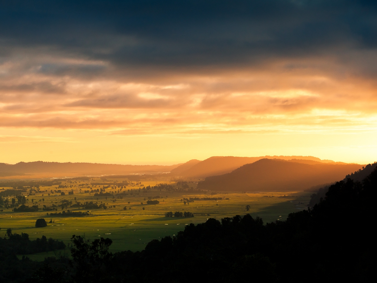 Westland Sunset for 1280 x 960 resolution
