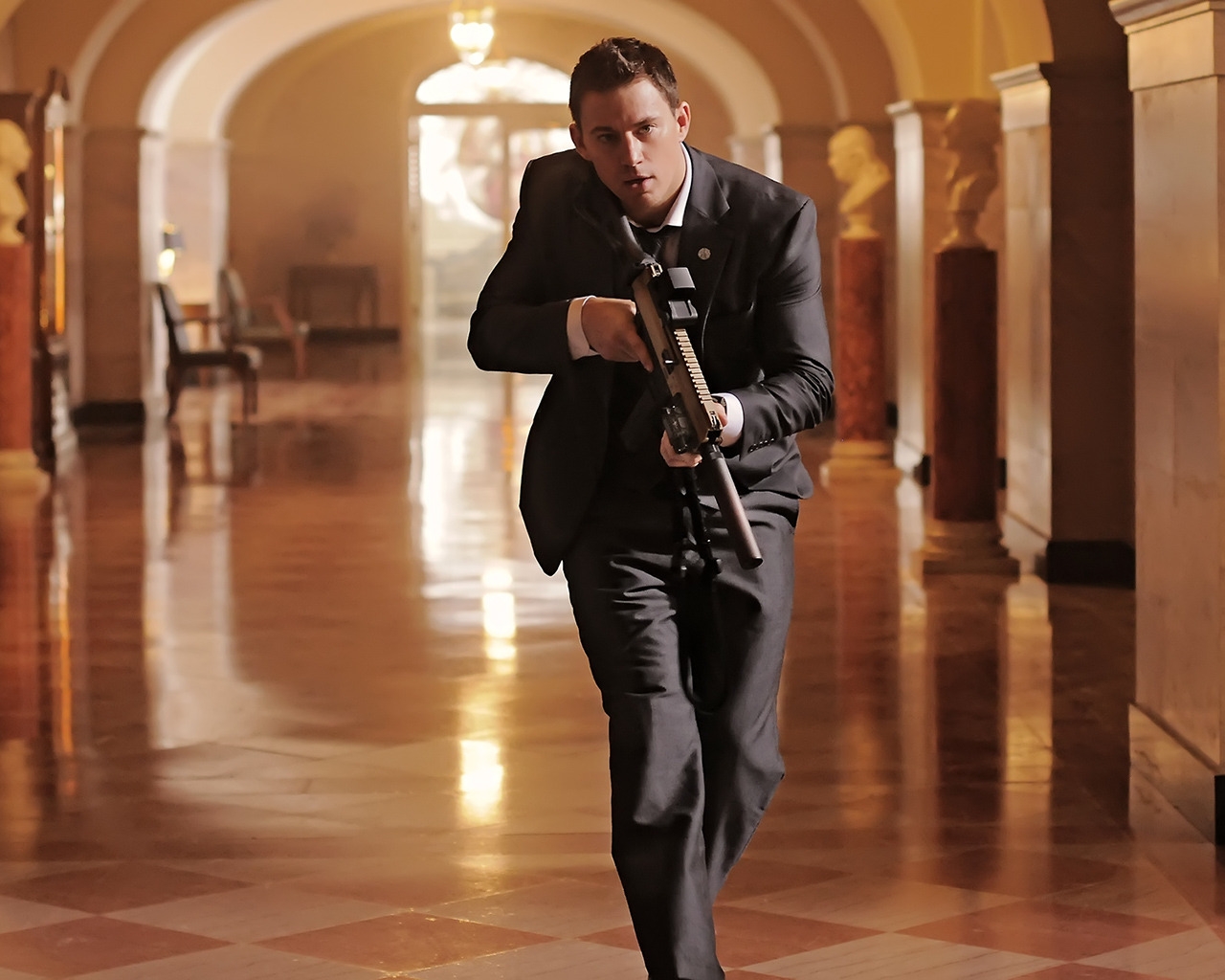 White House Down Movie for 1280 x 1024 resolution