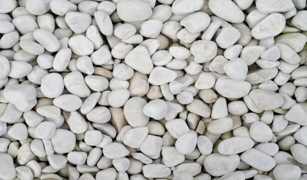 White Pebbles for 1024 x 600 widescreen resolution