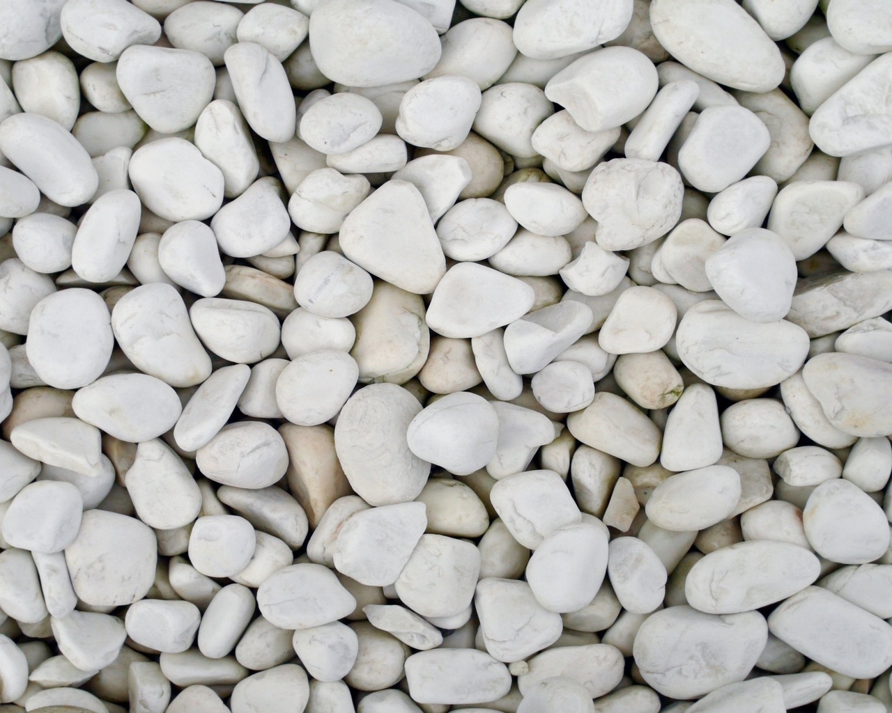 White Pebbles for 1280 x 1024 resolution
