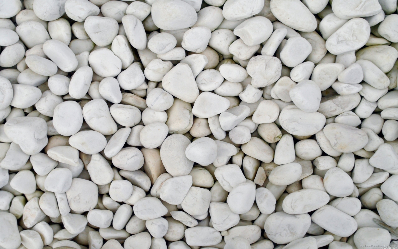 White Pebbles for 1280 x 800 widescreen resolution