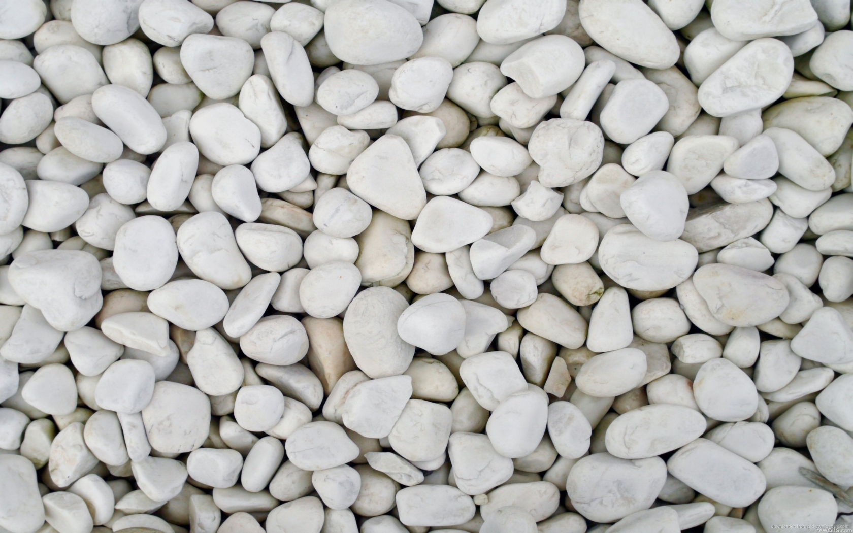 White Pebbles for 1680 x 1050 widescreen resolution