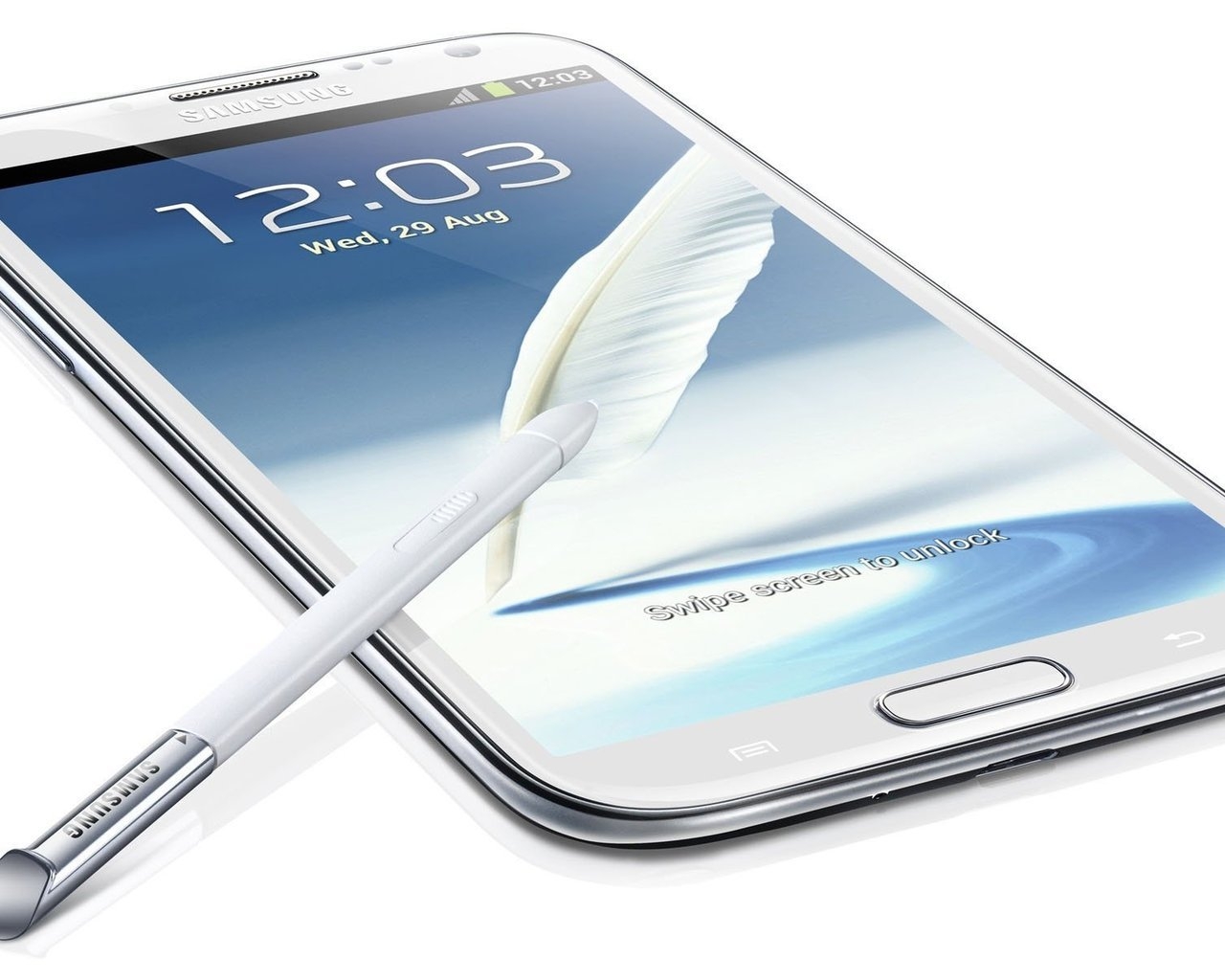 White Samsung Galaxy S3 for 1280 x 1024 resolution