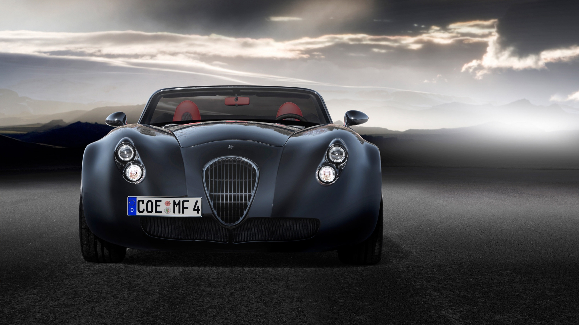 Wiesmann Roadster MF4 Front for 1920 x 1080 HDTV 1080p resolution