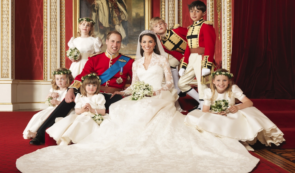 William and Kate Royal Wedding for 1024 x 600 widescreen resolution