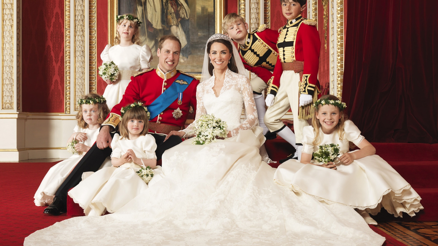 William and Kate Royal Wedding for 1536 x 864 HDTV resolution