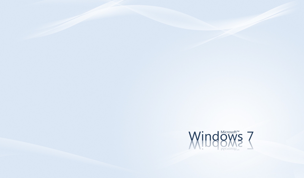 Windows 7 Bright for 1024 x 600 widescreen resolution