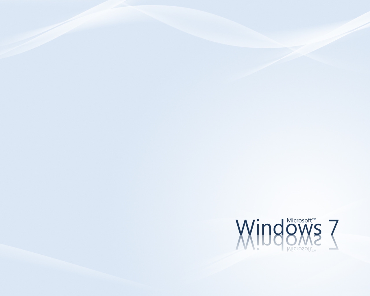 Windows 7 Bright for 1280 x 1024 resolution
