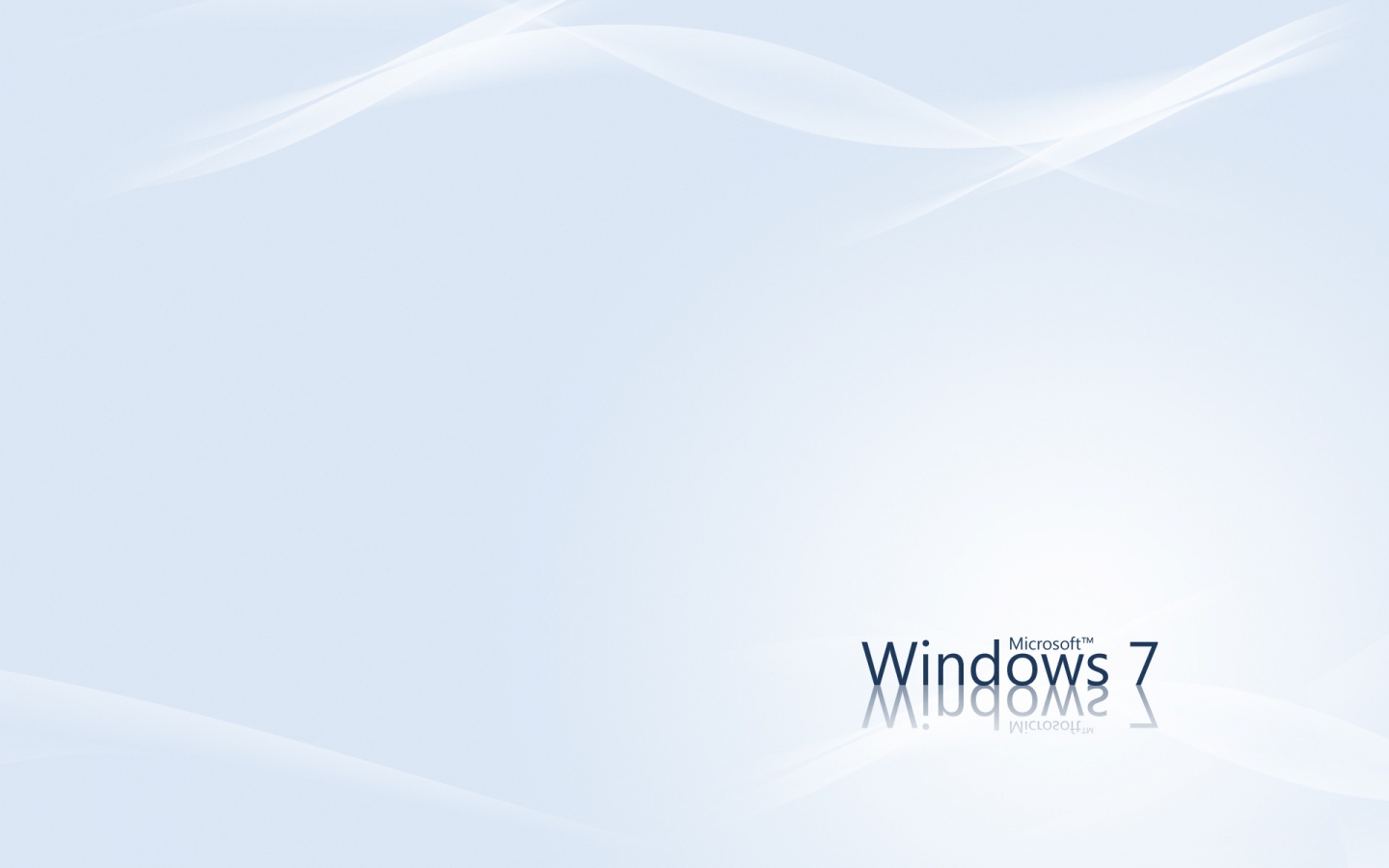 Windows 7 Bright for 1440 x 900 widescreen resolution