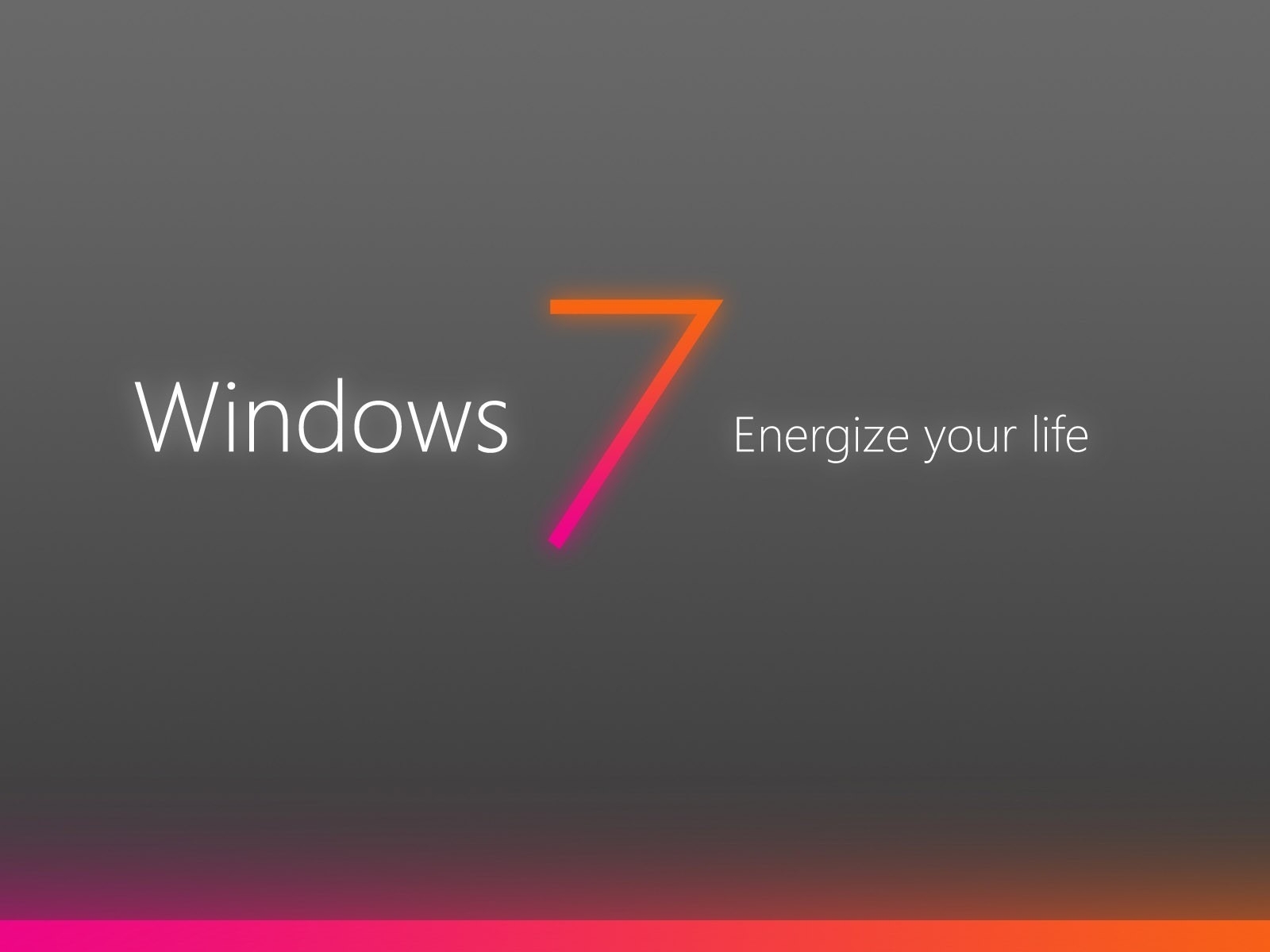 Windows 7 Energize for 1600 x 1200 resolution