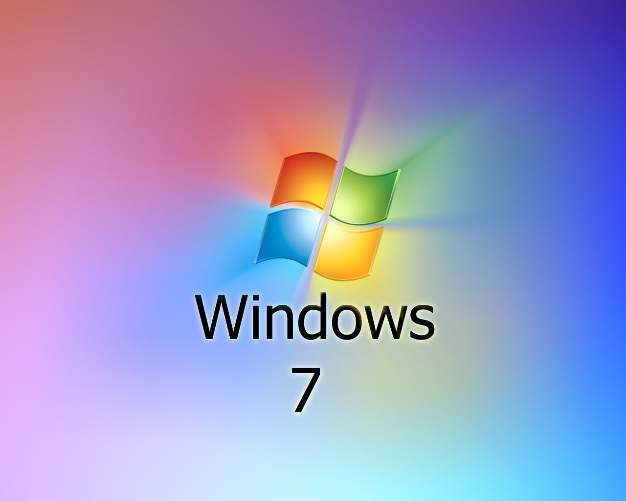 Windows 7 Simple for 1280 x 1024 resolution