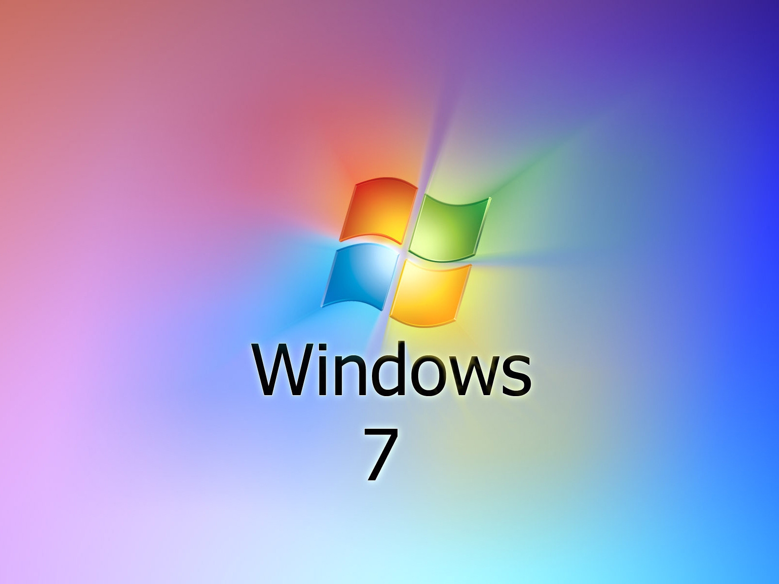 Windows 7 Simple HD Wallpaper - WallpaperFX