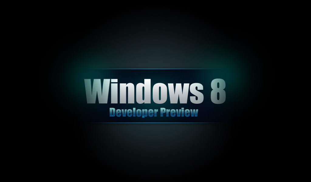 Windows 8 Developer for 1024 x 600 widescreen resolution