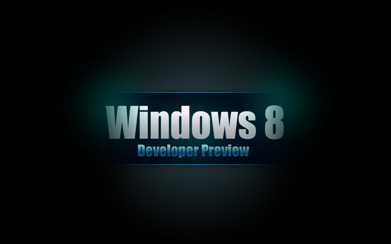 Windows 8 Developer for 1280 x 800 widescreen resolution
