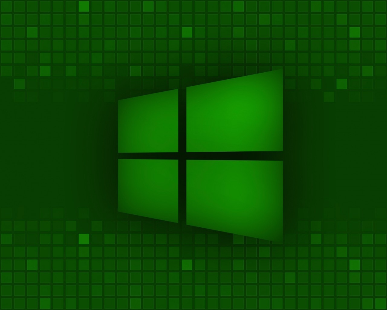 Windows 8 Green for 1280 x 1024 resolution