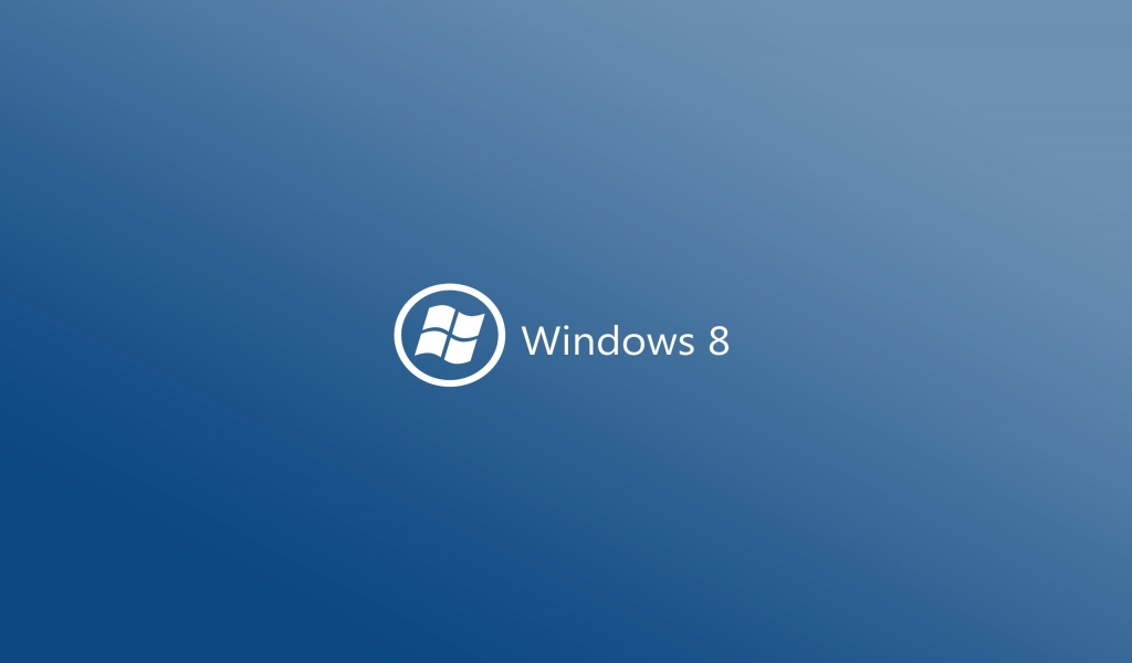 Windows 8 Logo for 1024 x 600 widescreen resolution