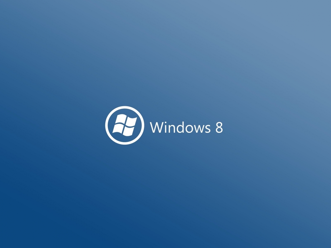 Windows 8 Logo for 1152 x 864 resolution