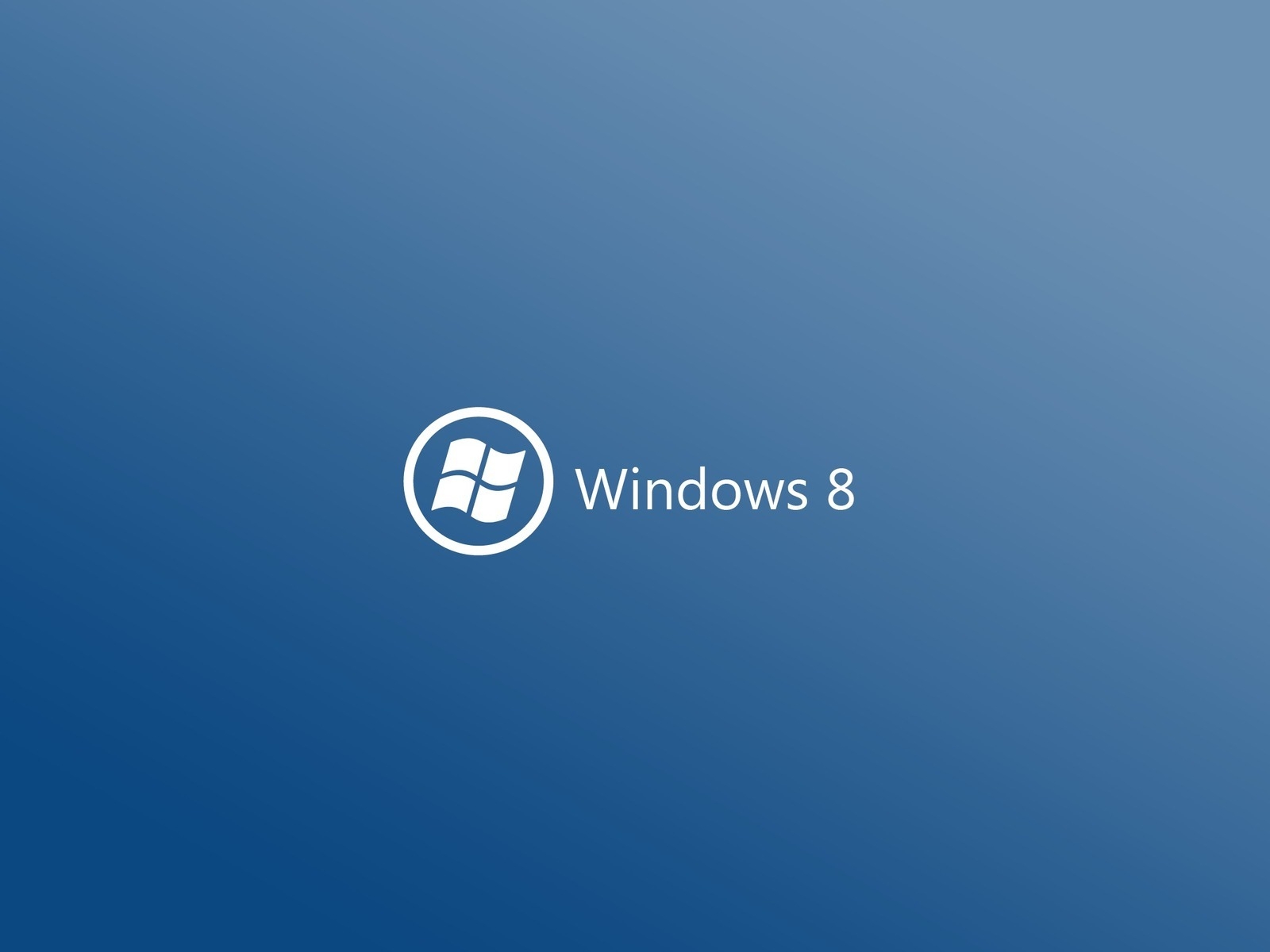 Windows 8 Logo for 1600 x 1200 resolution