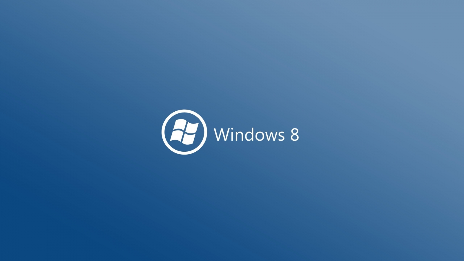 Windows 8 Logo for 1600 x 900 HDTV resolution