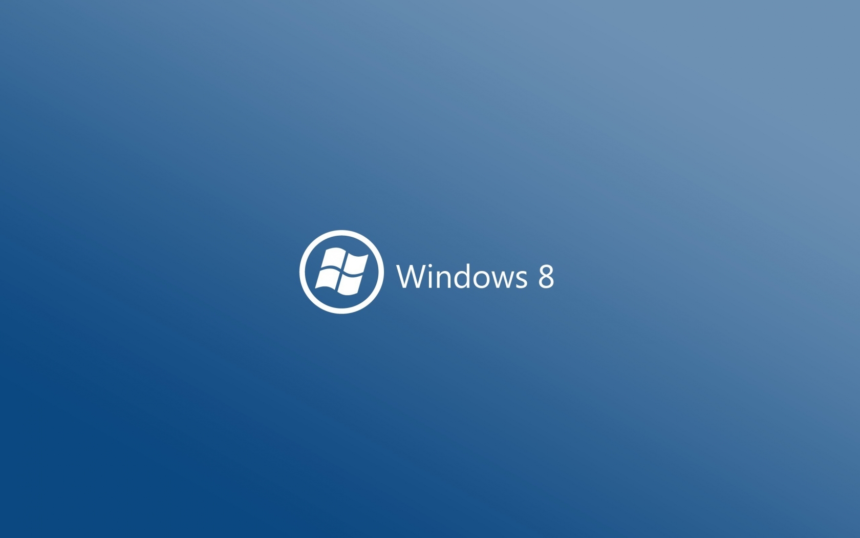 Windows 8 Logo for 1680 x 1050 widescreen resolution
