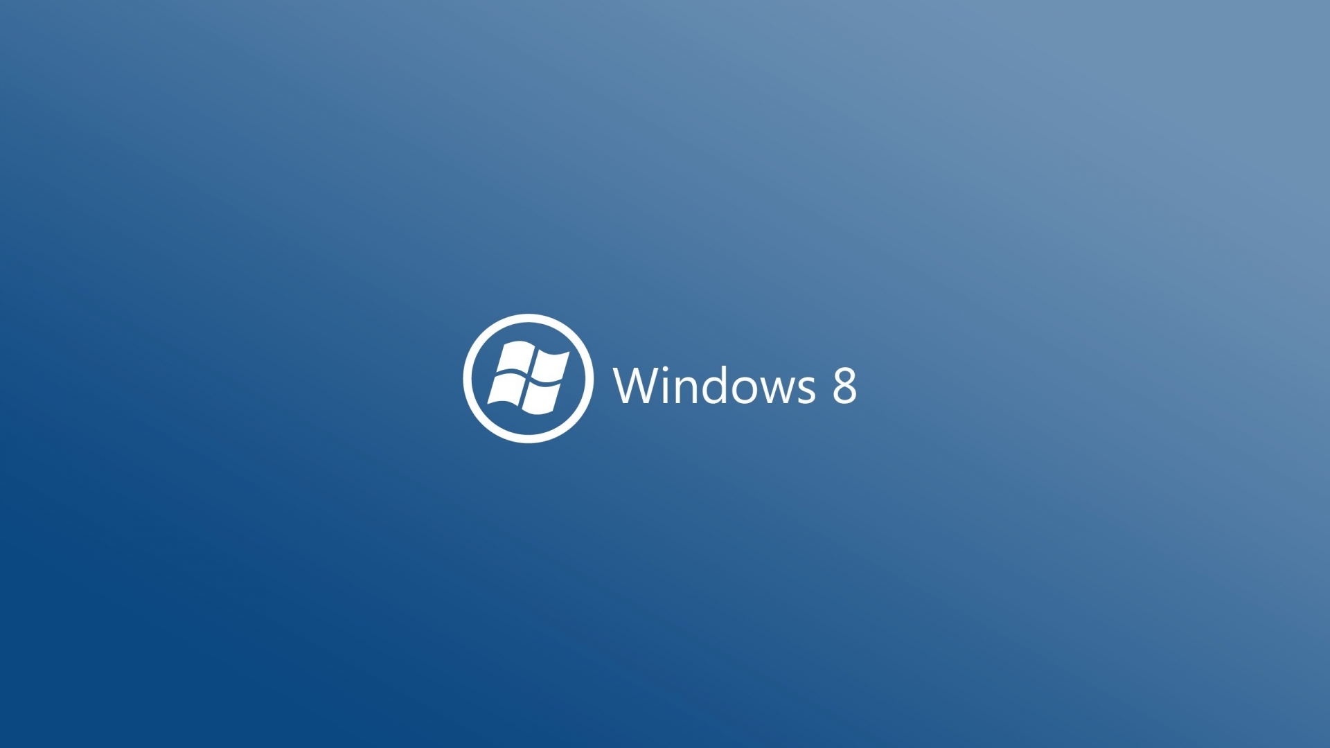 Windows 8 Logo for 1920 x 1080 HDTV 1080p resolution
