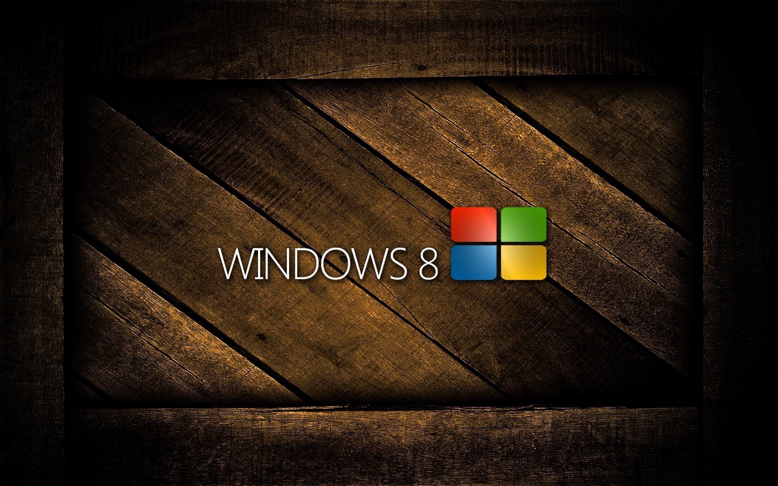 Windows 8 Wood for 2560 x 1600 widescreen resolution