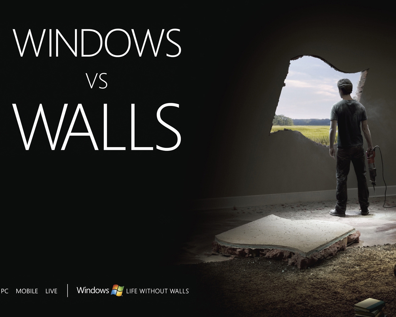 Windows vs Walls for 1280 x 1024 resolution