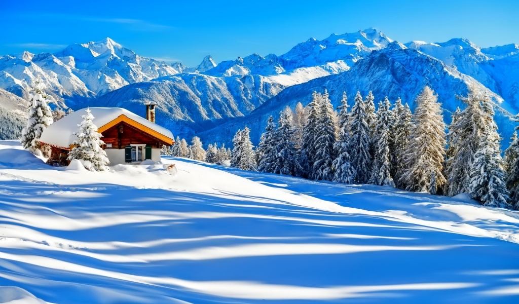Winter Dreaming Place for 1024 x 600 widescreen resolution
