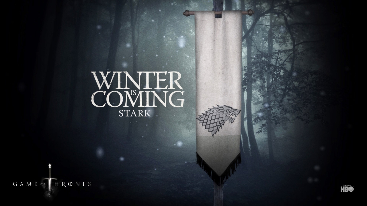 Winter is Coming Stark for 1280 x 720 HDTV 720p resolution
