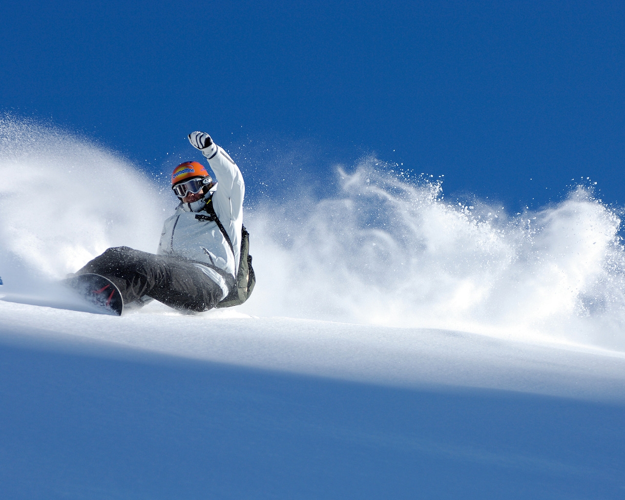Winter Snowboarding Sport for 1280 x 1024 resolution