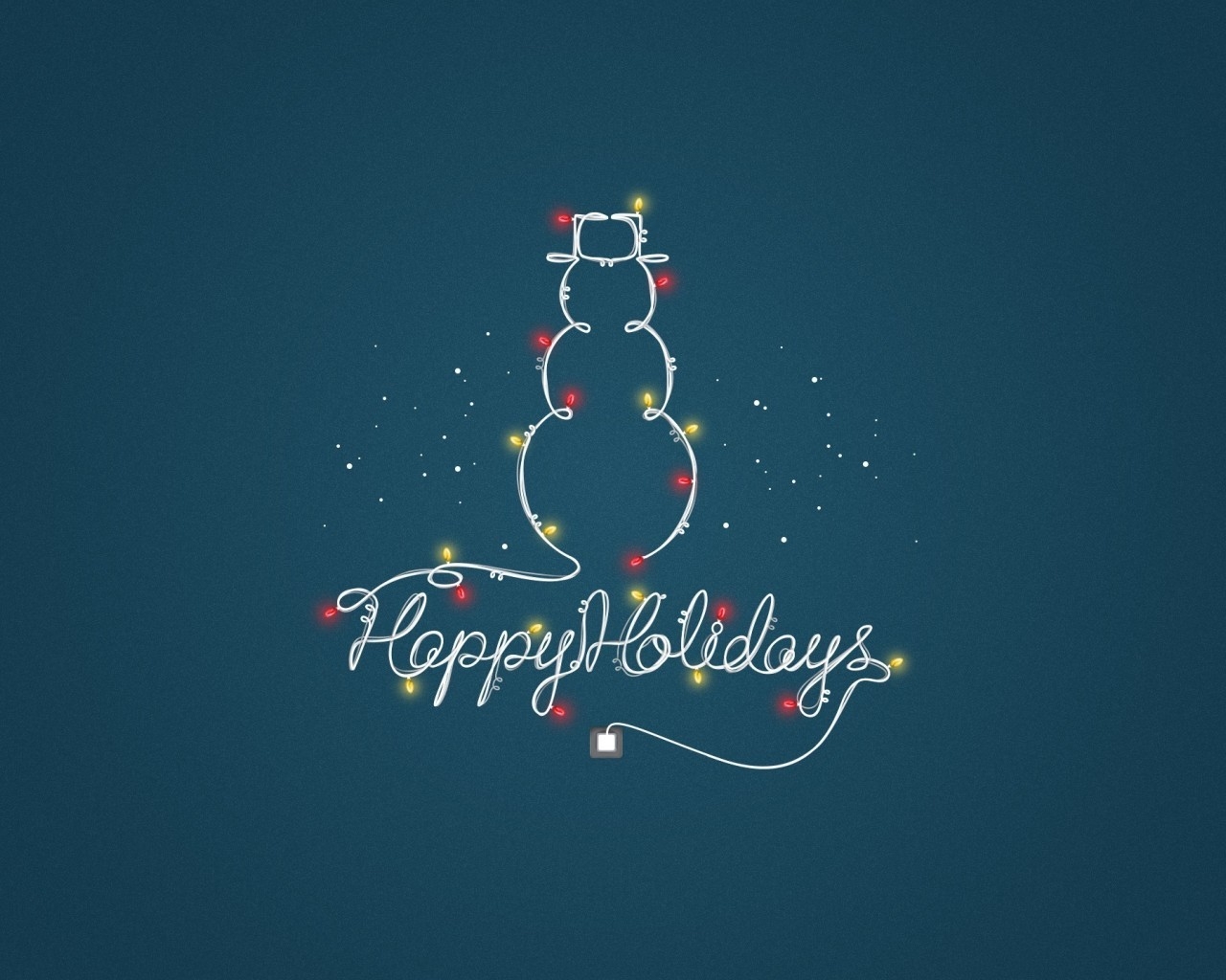 Wish You Happy Holidays for 1280 x 1024 resolution
