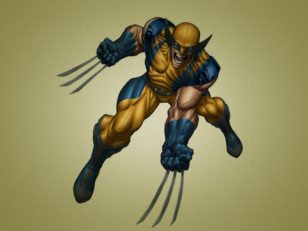 Wolverine Anime for 1024 x 768 resolution