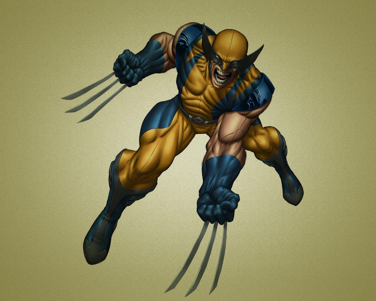 Wolverine Anime for 1280 x 1024 resolution
