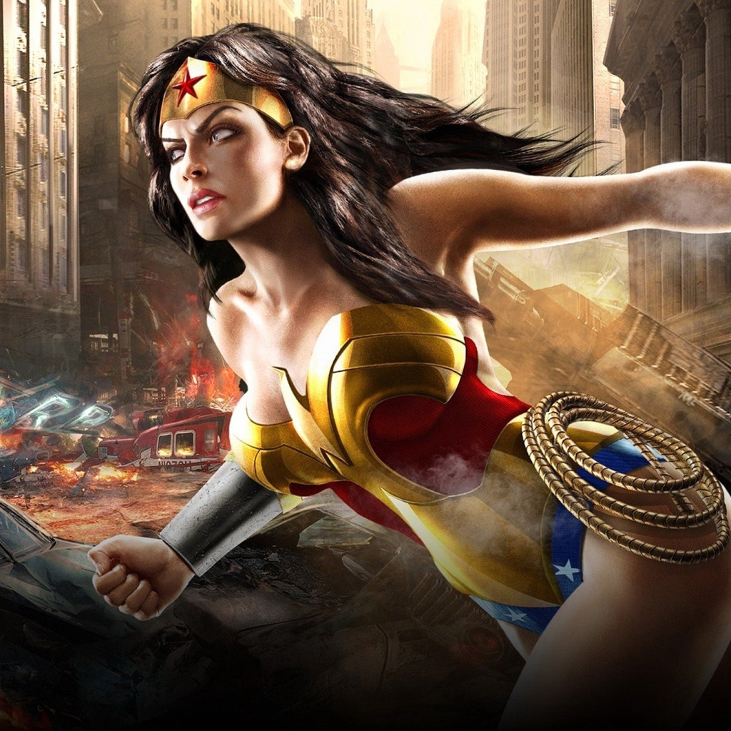 Wonder Woman for 1024 x 1024 iPad resolution