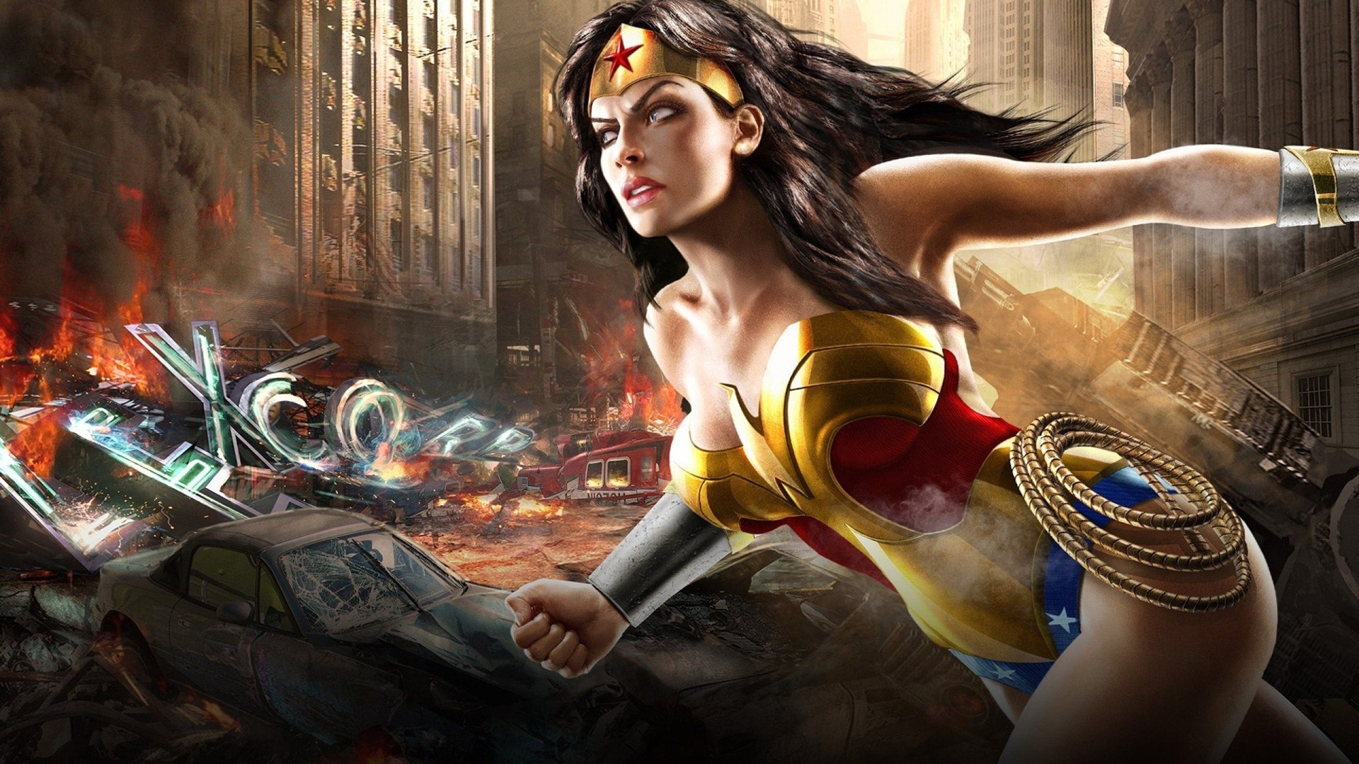 Wonder Woman for 1920 x 1080 HDTV 1080p resolution.