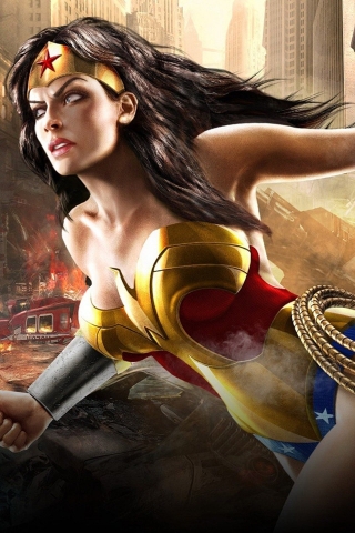 Wonder Woman for 320 x 480 iPhone resolution
