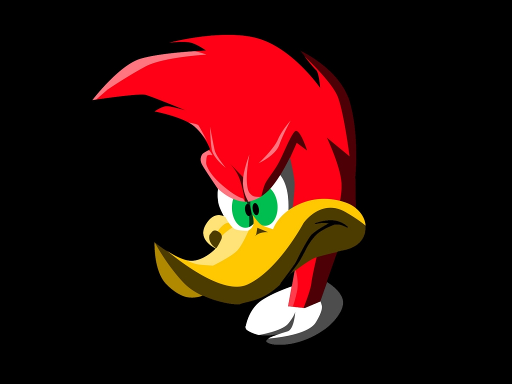Woody Woodpecker for 1024 x 768 resolution