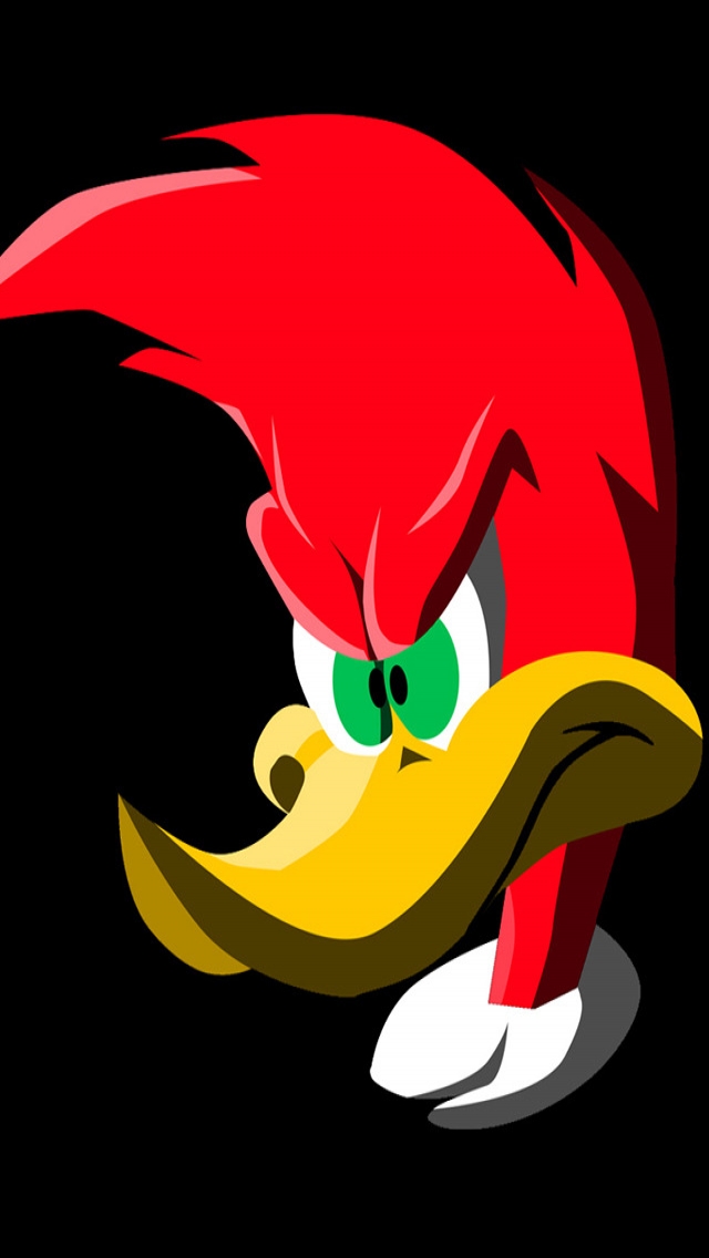 Woody Woodpecker for 640 x 1136 iPhone 5 resolution