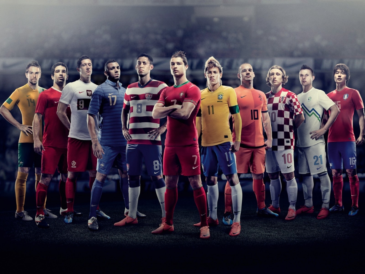 World Cup 2010 Football Team for 1280 x 960 resolution