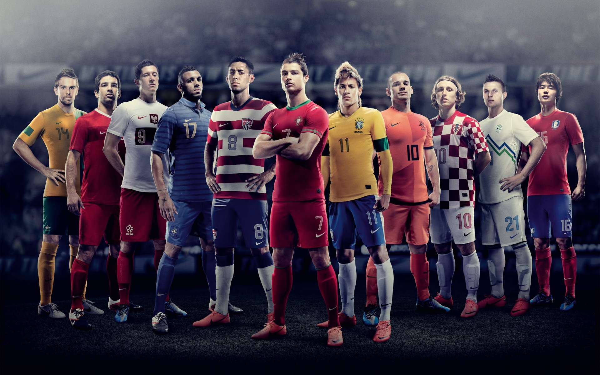 World Cup 2010 Football Team for 1920 x 1200 widescreen resolution