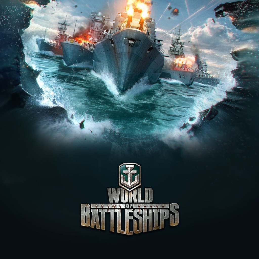 World of Battleships for 1024 x 1024 iPad resolution