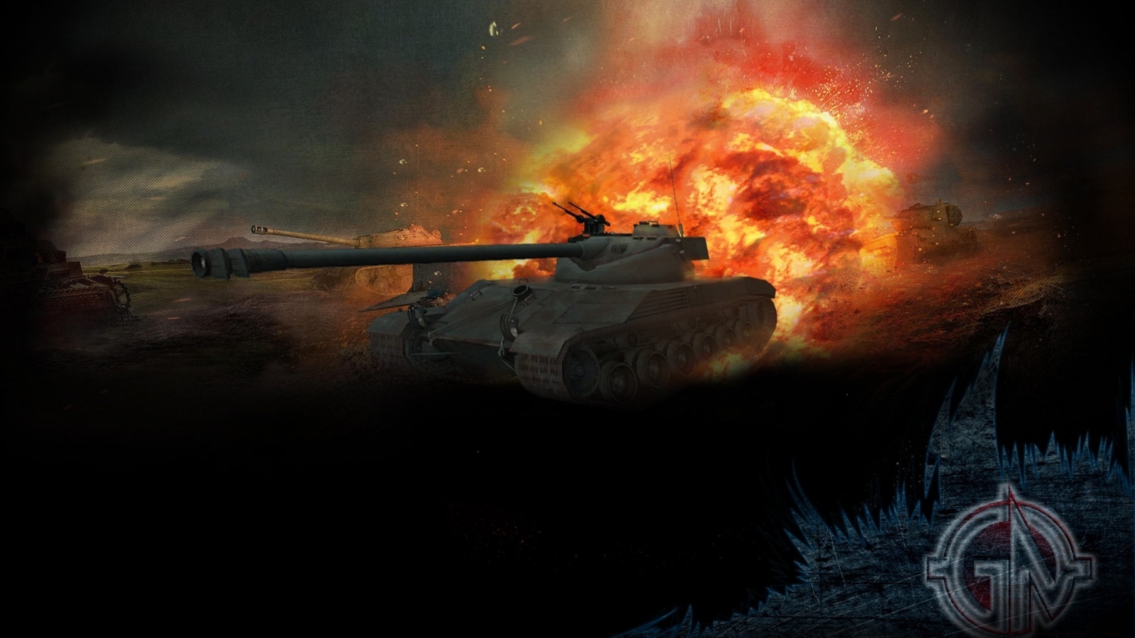 World of Tanks Fire for 1600 x 900 HDTV resolution