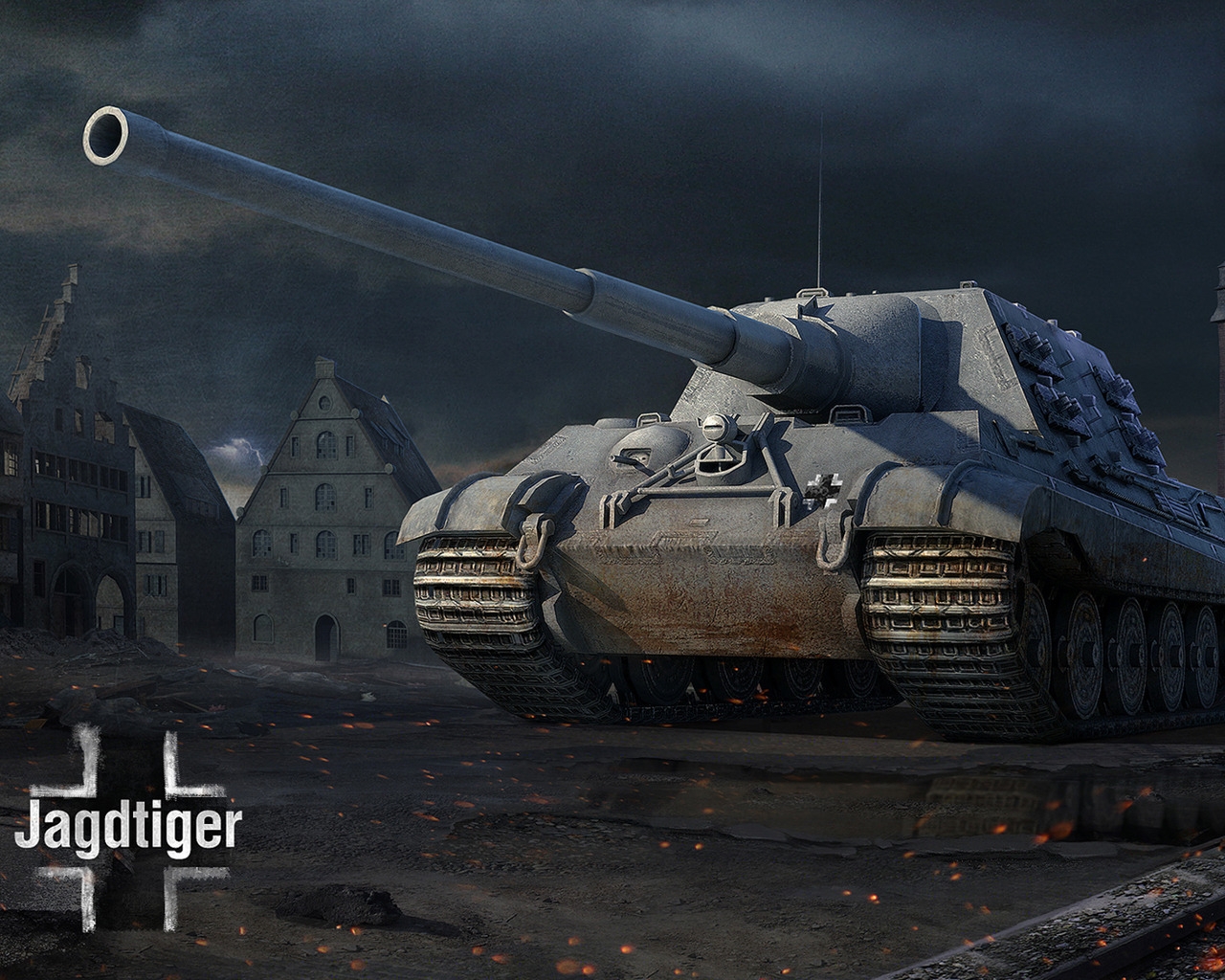 World of Tanks Jagdtiger for 1280 x 1024 resolution
