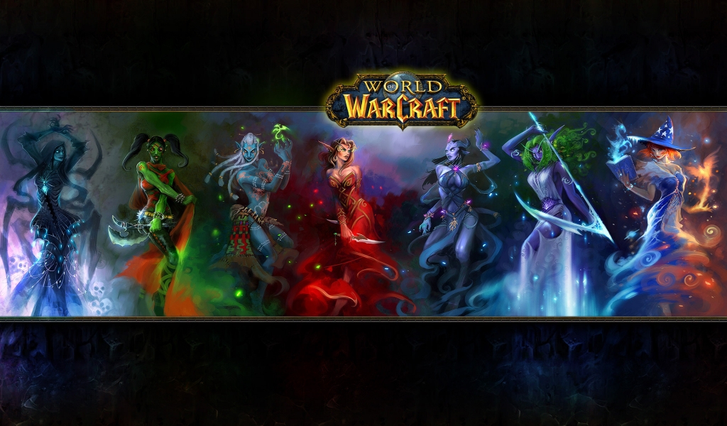 World of Warcraft for 1024 x 600 widescreen resolution