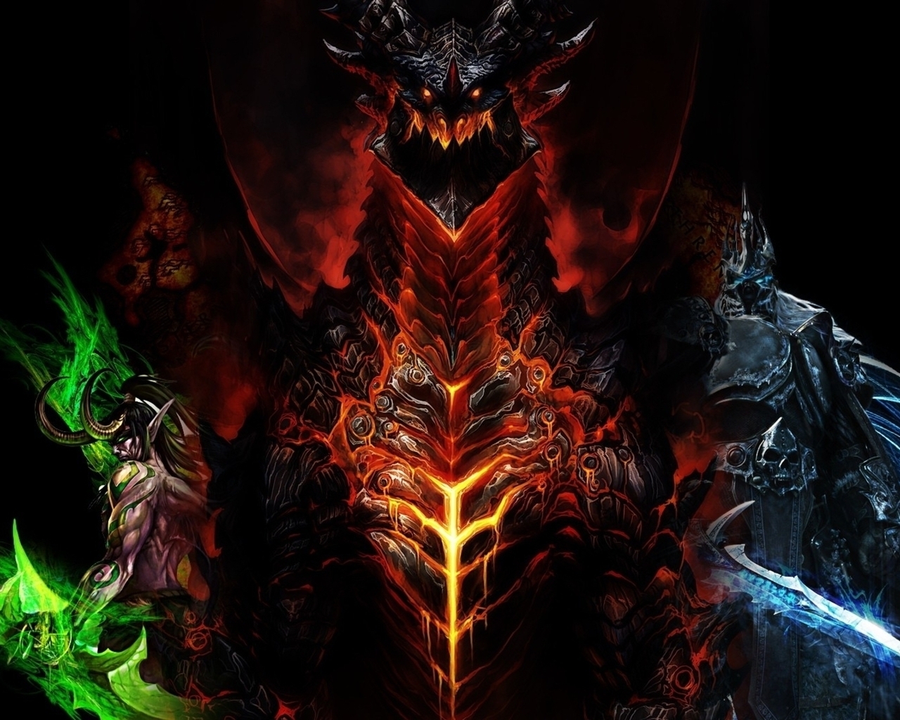 World Of Warcraft Deathwing for 1280 x 1024 resolution