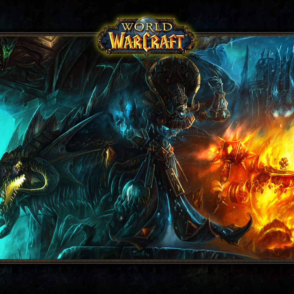 World of Warcraft Demons for 1024 x 1024 iPad resolution