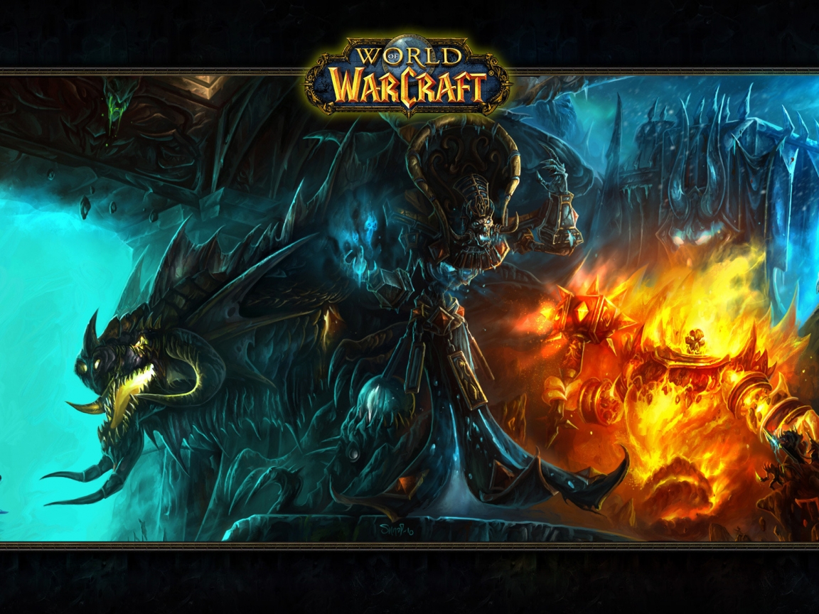 World of Warcraft Demons for 1152 x 864 resolution