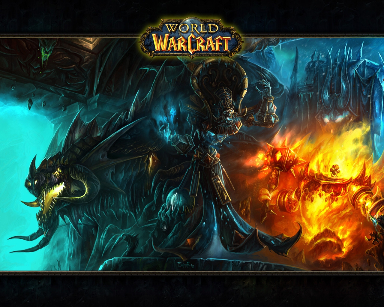 World of Warcraft Demons for 1280 x 1024 resolution